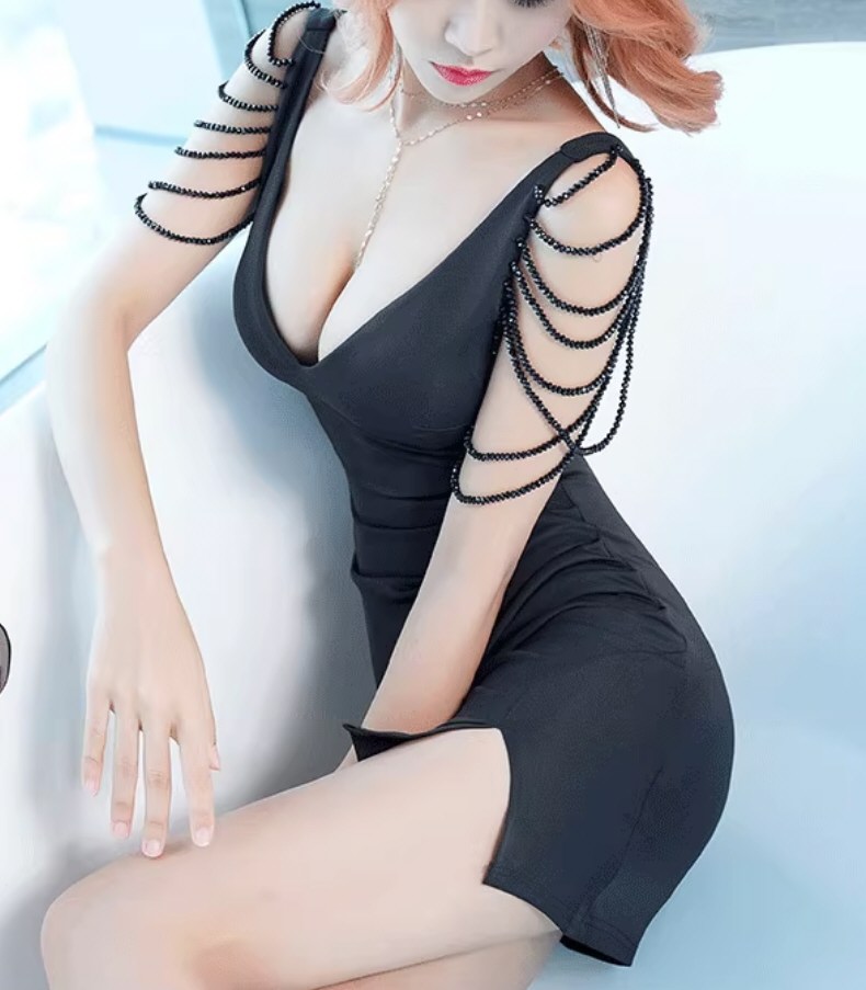 妩媚嫩模情趣连衣裙专辑