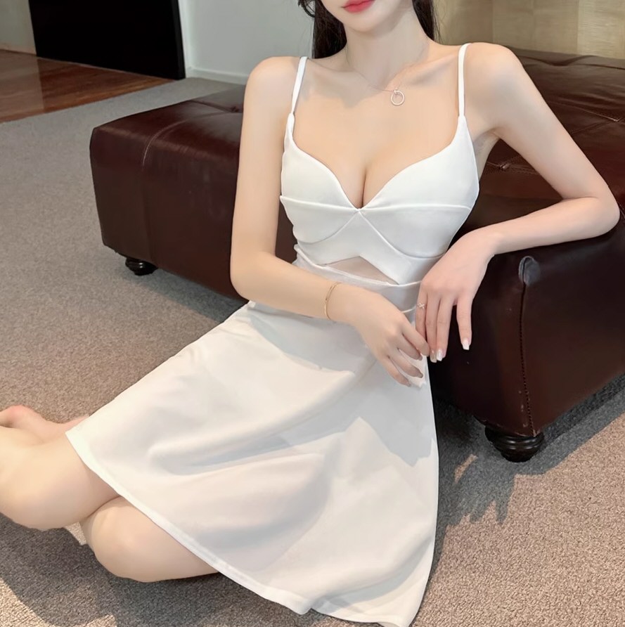 妩媚网红情趣连衣裙照片