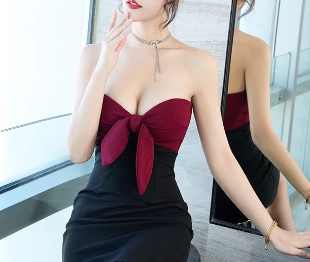 丰满网红情趣连衣裙私拍
