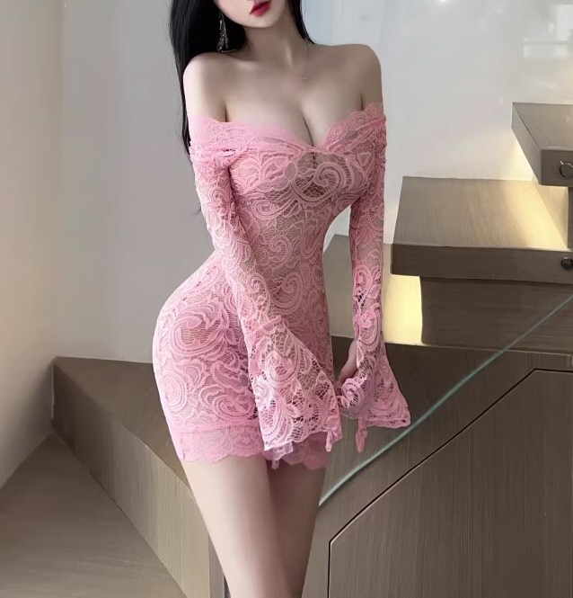 美丽软妹情趣连衣裙秀