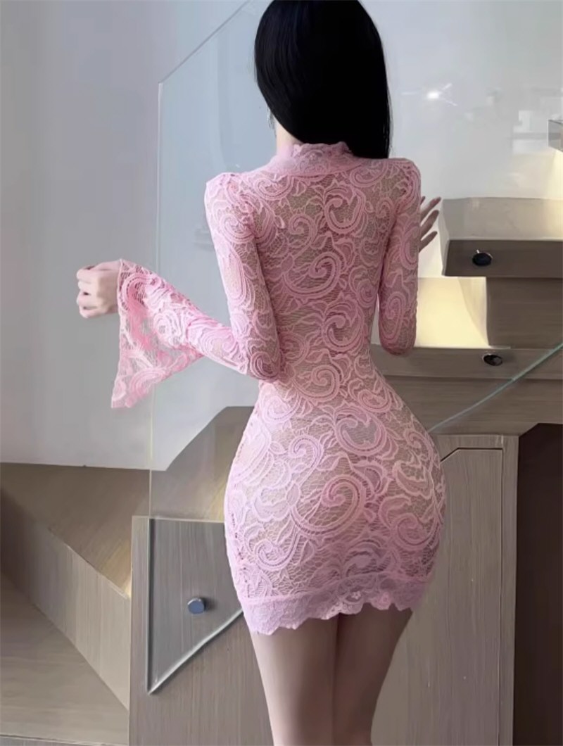 美丽软妹情趣连衣裙秀
