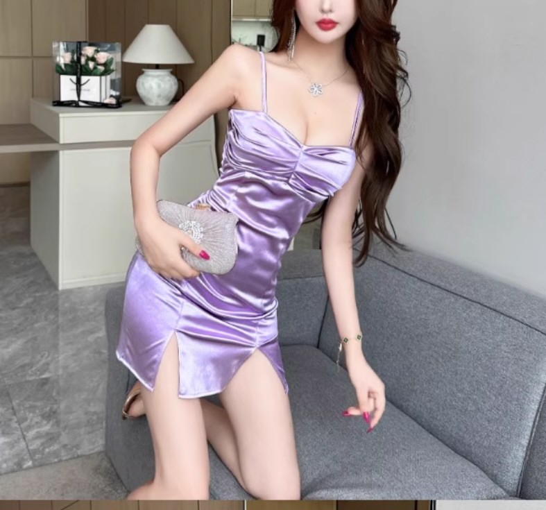 妩媚嫩模情趣连衣裙套图