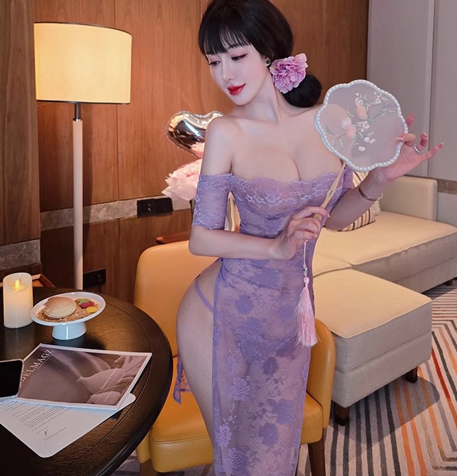 绝色淘女郎情趣连衣裙照片