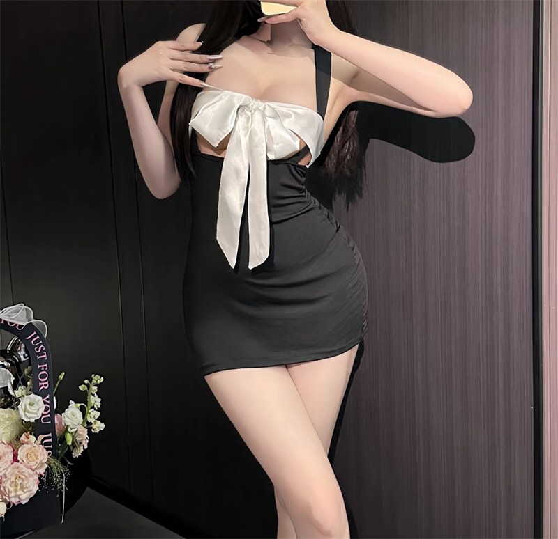 靓丽少女情趣连衣裙私拍
