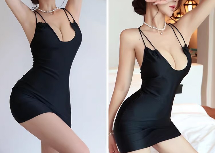 妩媚少女情趣连衣裙套图