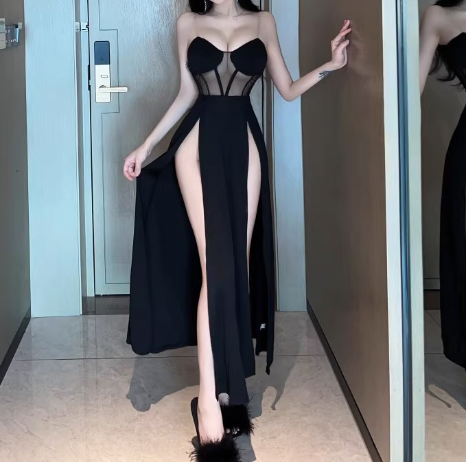 丰满美女情趣连衣裙原图