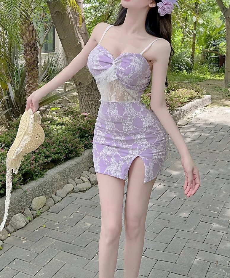 丰腴模特情趣连衣裙原图福利
