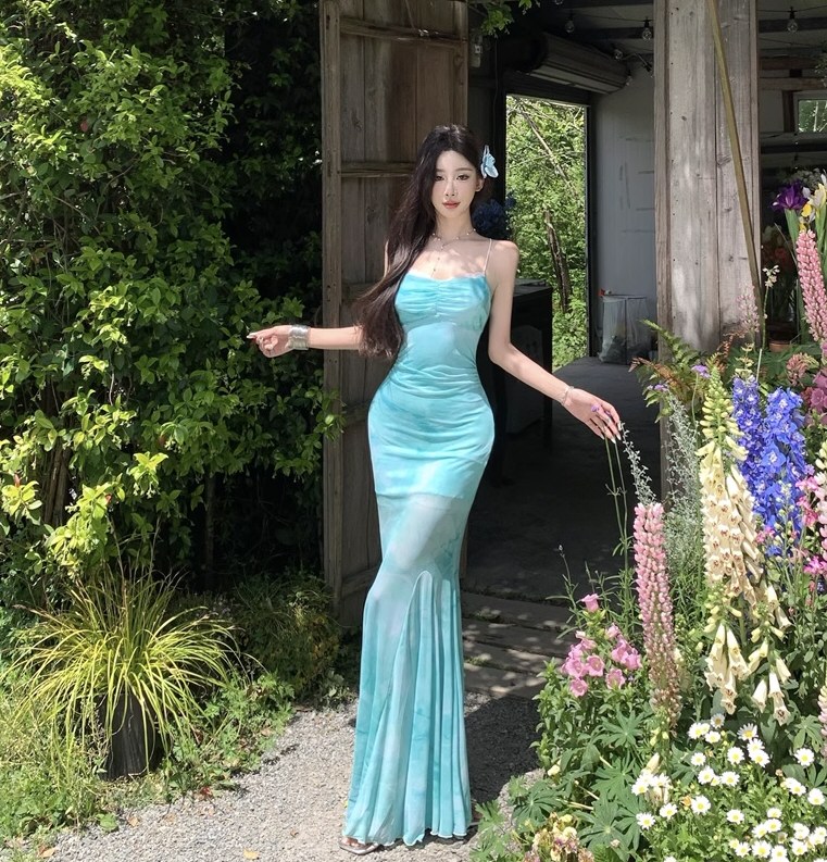 美丽嫩模情趣连衣裙私拍