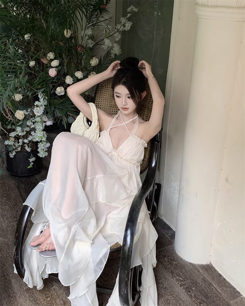 靓丽模特性感沙滩裙专辑