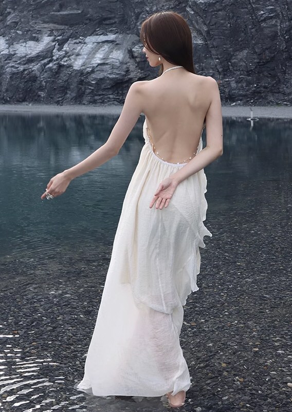 妖艳嫩模情趣连衣裙写真