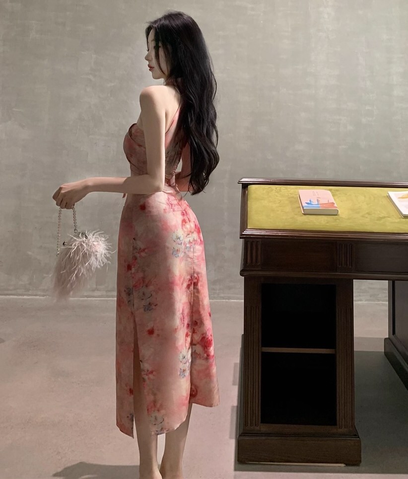 诱人网红情趣连衣裙写真