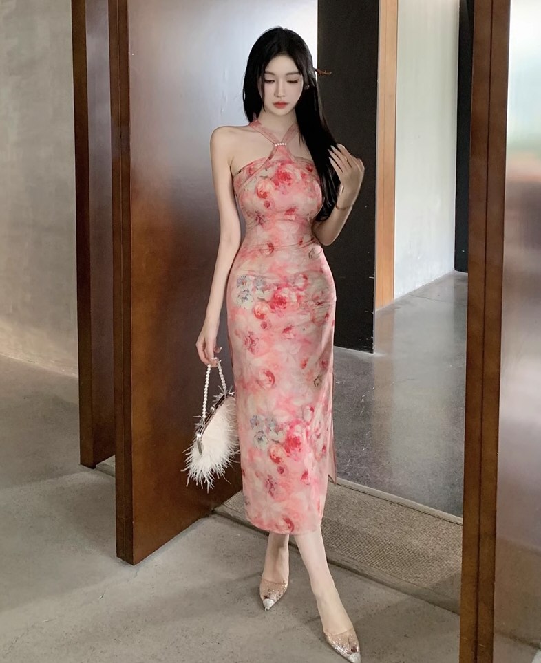 诱人网红情趣连衣裙写真