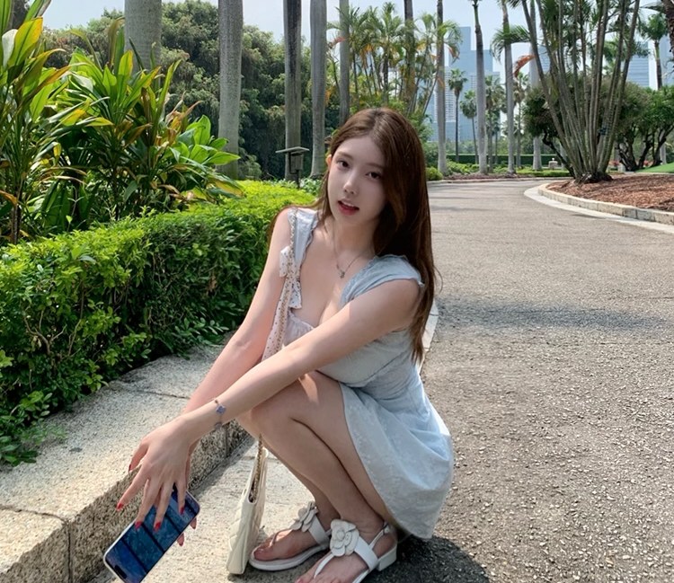 极品美女情趣连衣裙照片