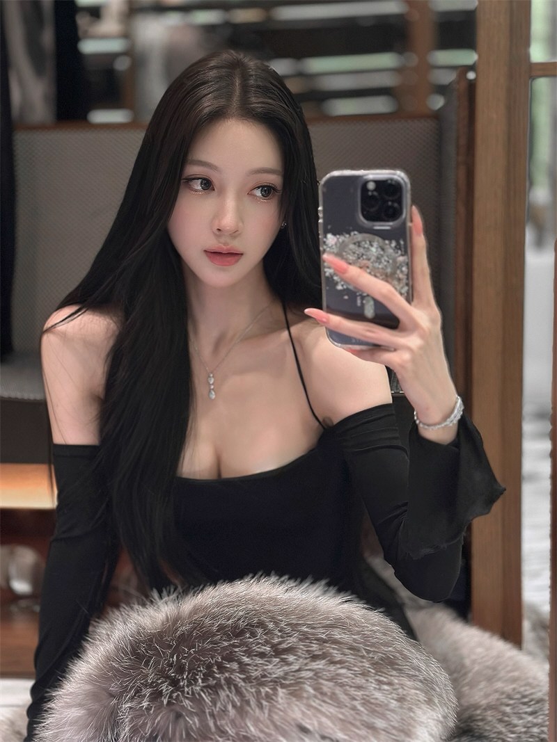 性感美人性感连衣裙原图