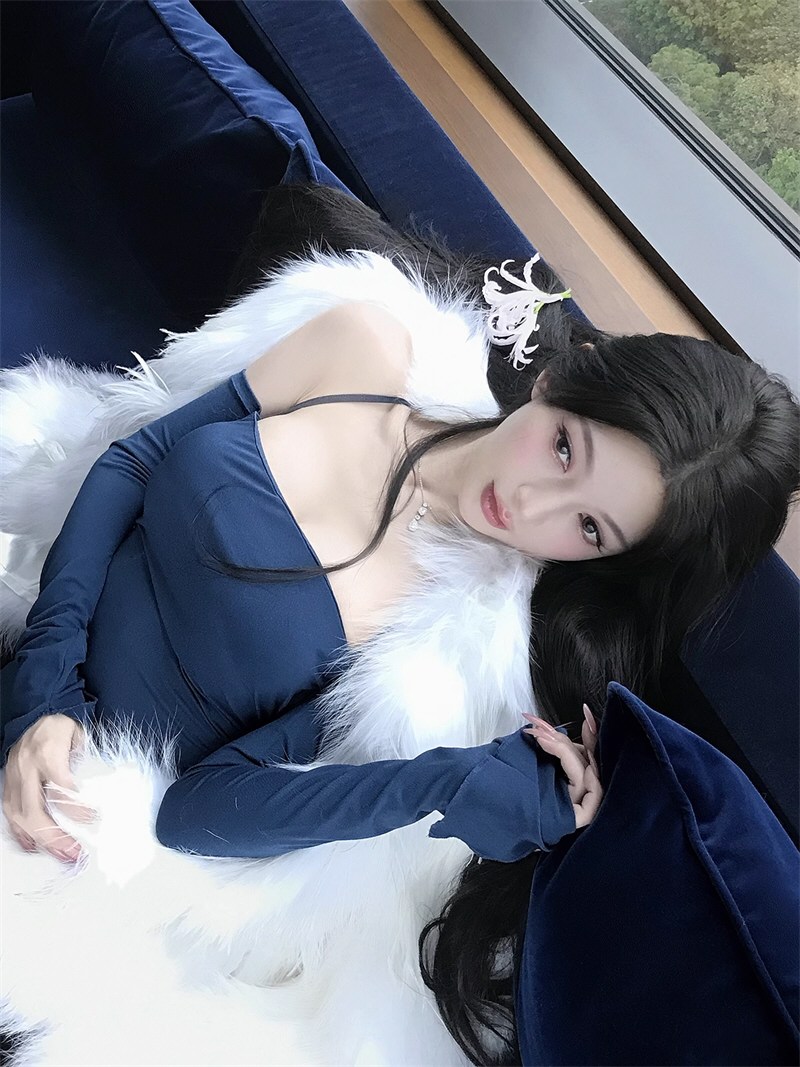 性感美人性感连衣裙原图