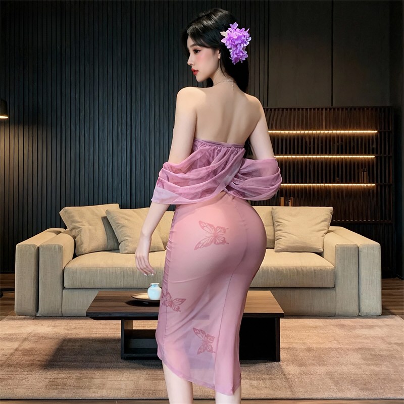 靓丽少女性感连衣裙相册