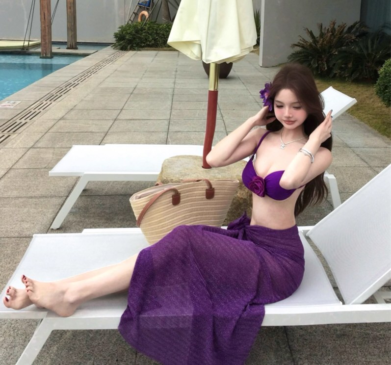 丰满模特比基尼连衣裙相册