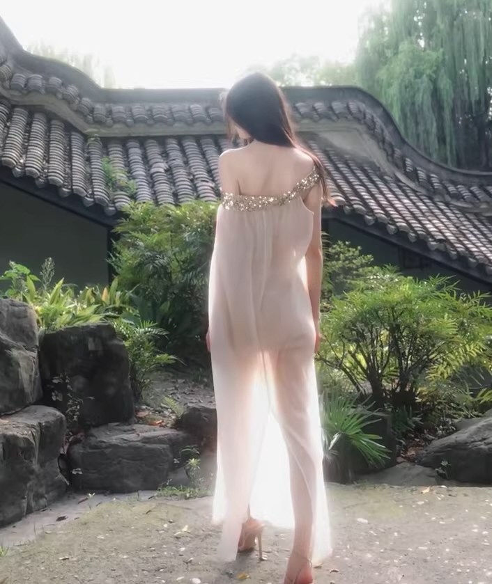 绝色少女性感连衣裙图集