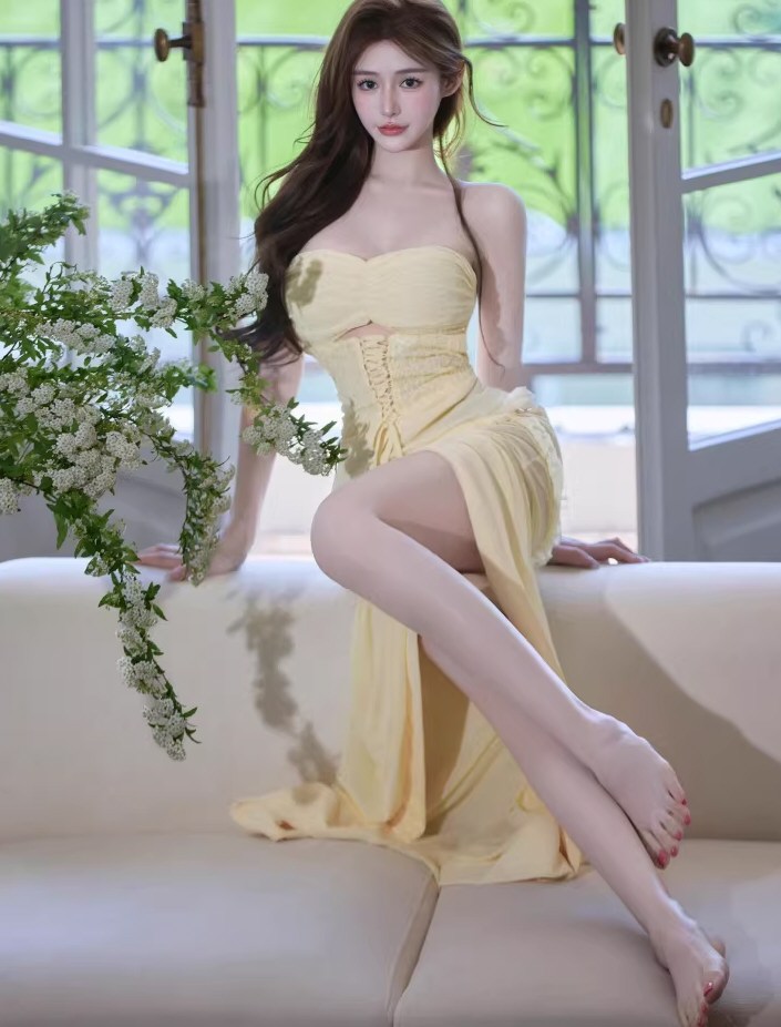 性感美女性感连衣裙照片套图
