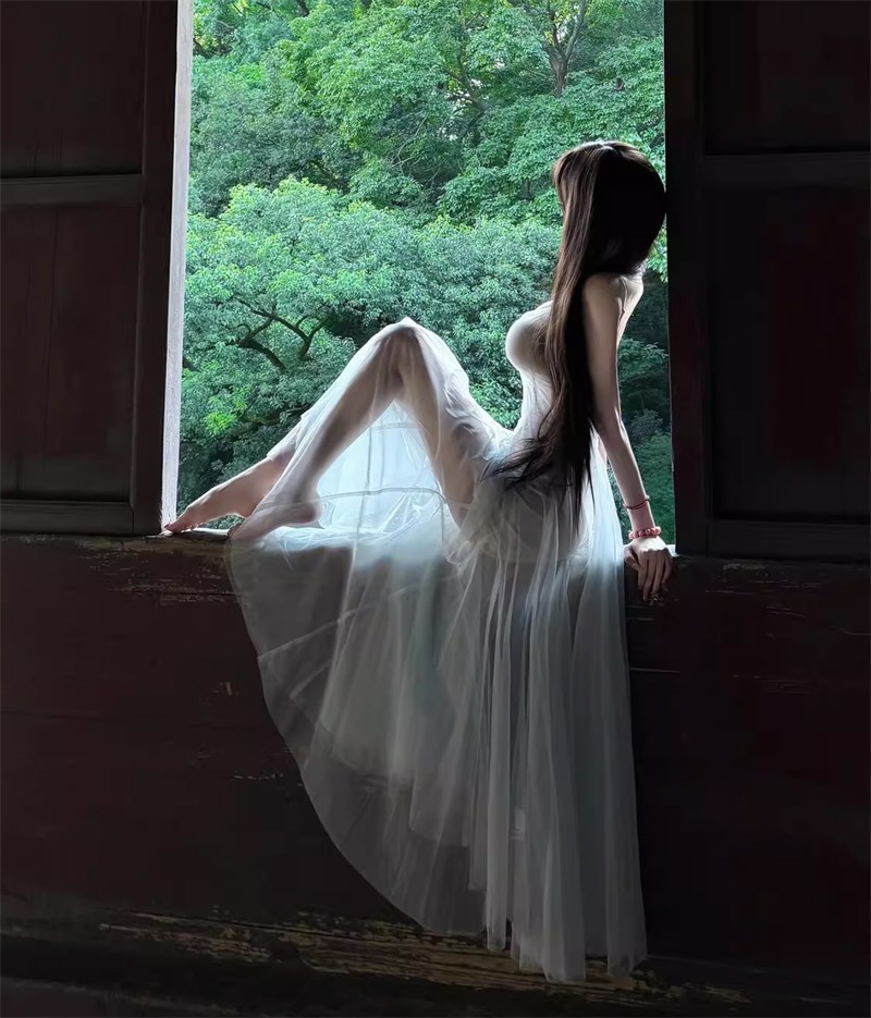 诱人网红性感连衣裙套图