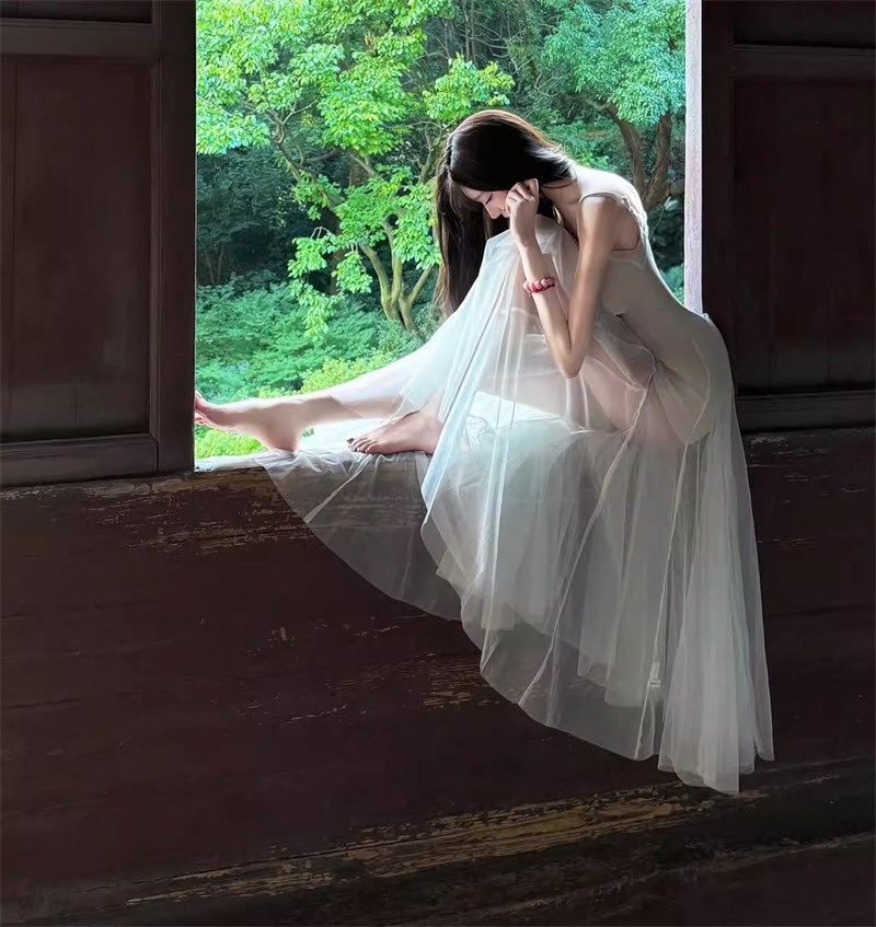 诱人网红性感连衣裙套图