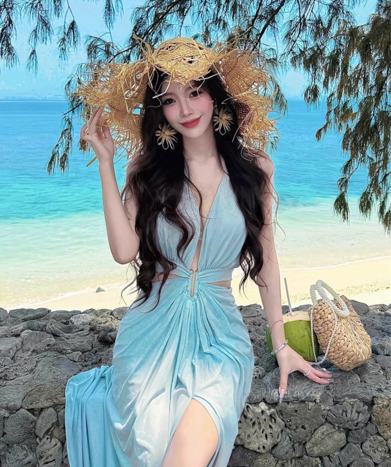 性感御姐性感连衣裙照片