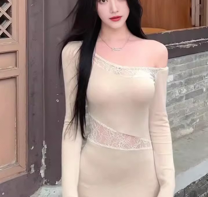 美貌少女性感连衣裙秀