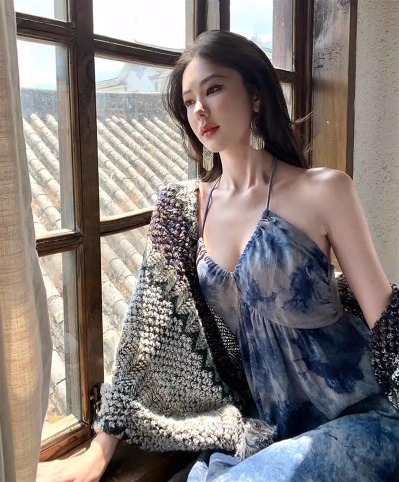 妩媚少女性感连衣裙图集