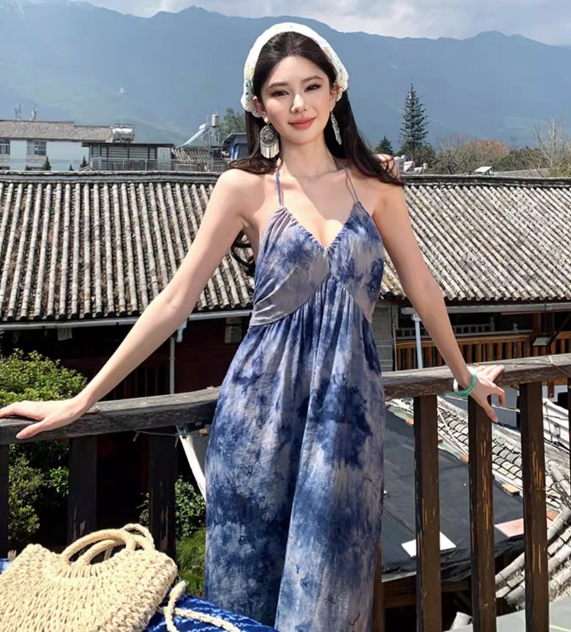 妩媚少女性感连衣裙图集