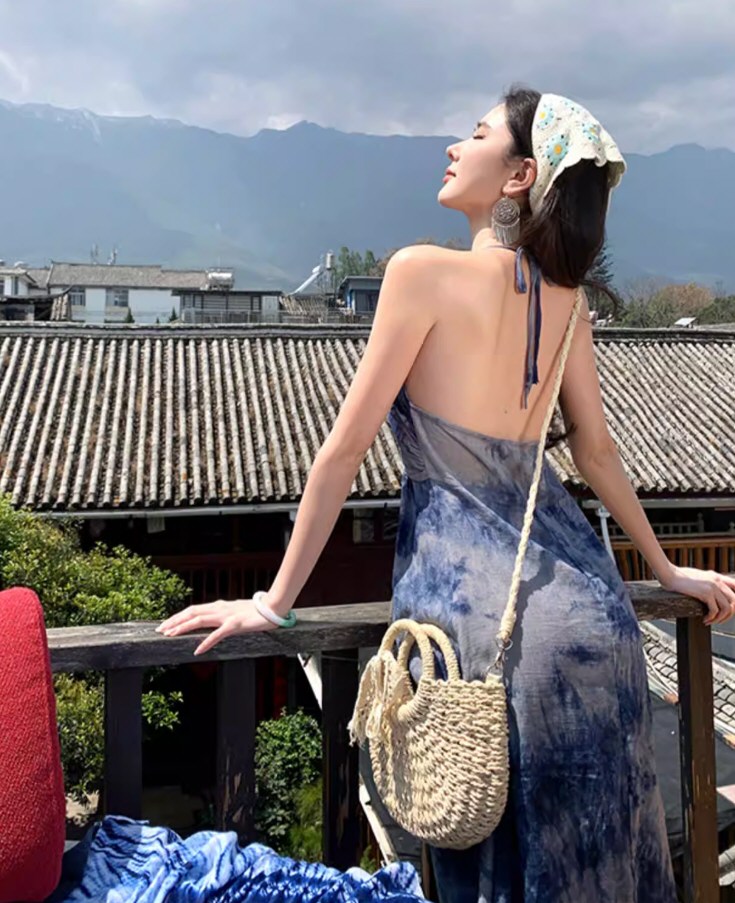 妩媚少女性感连衣裙图集