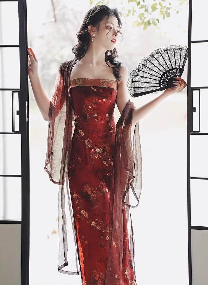 美貌嫩模性感旗袍裙相册