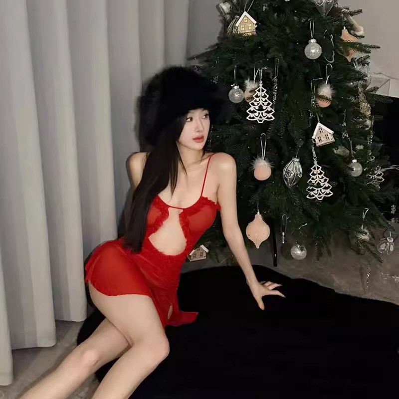 靓丽淘女郎性感连衣裙原图