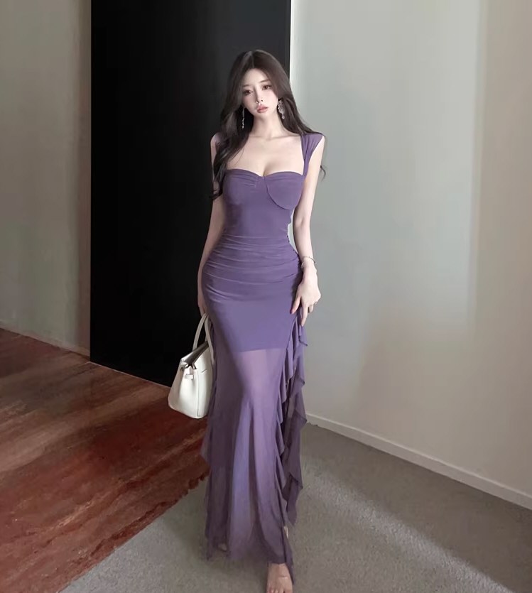 性感网红性感连衣裙私拍