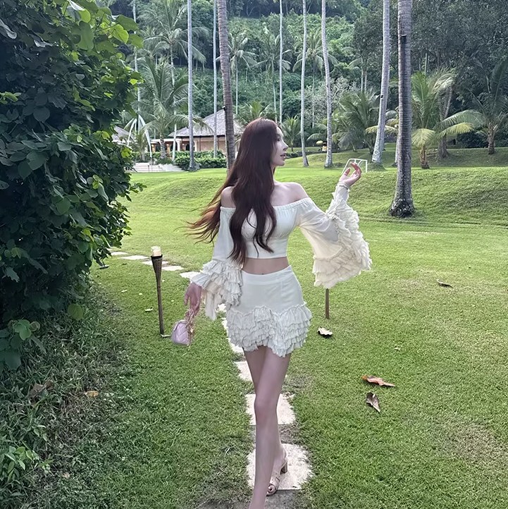 漂亮嫩模性感连衣裙套图