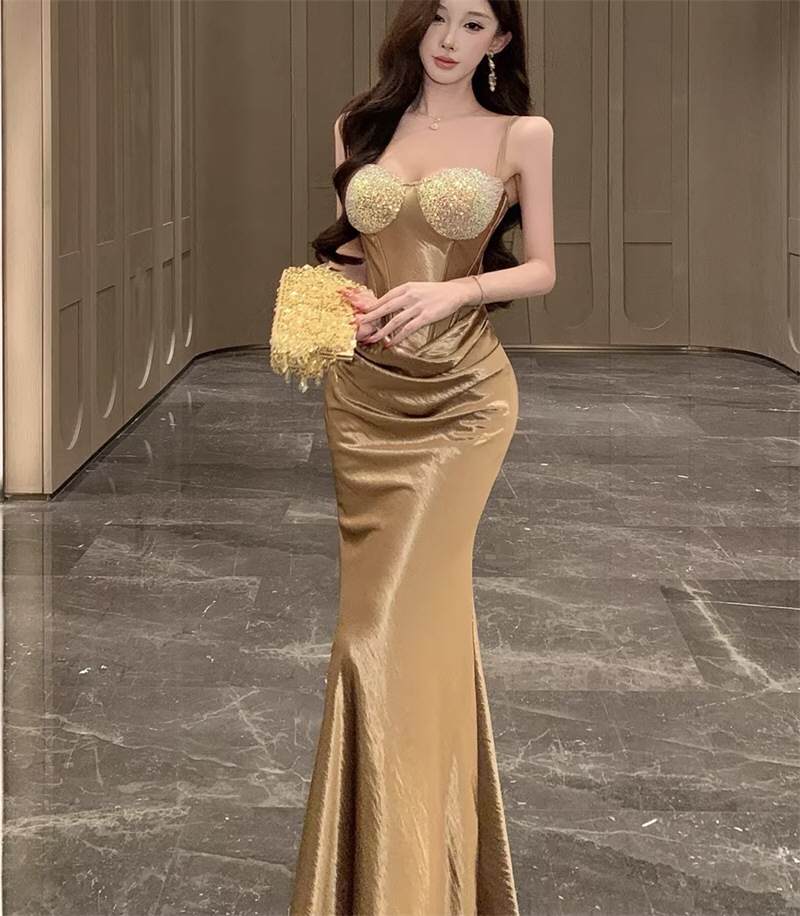 美貌网红性感连衣裙原图