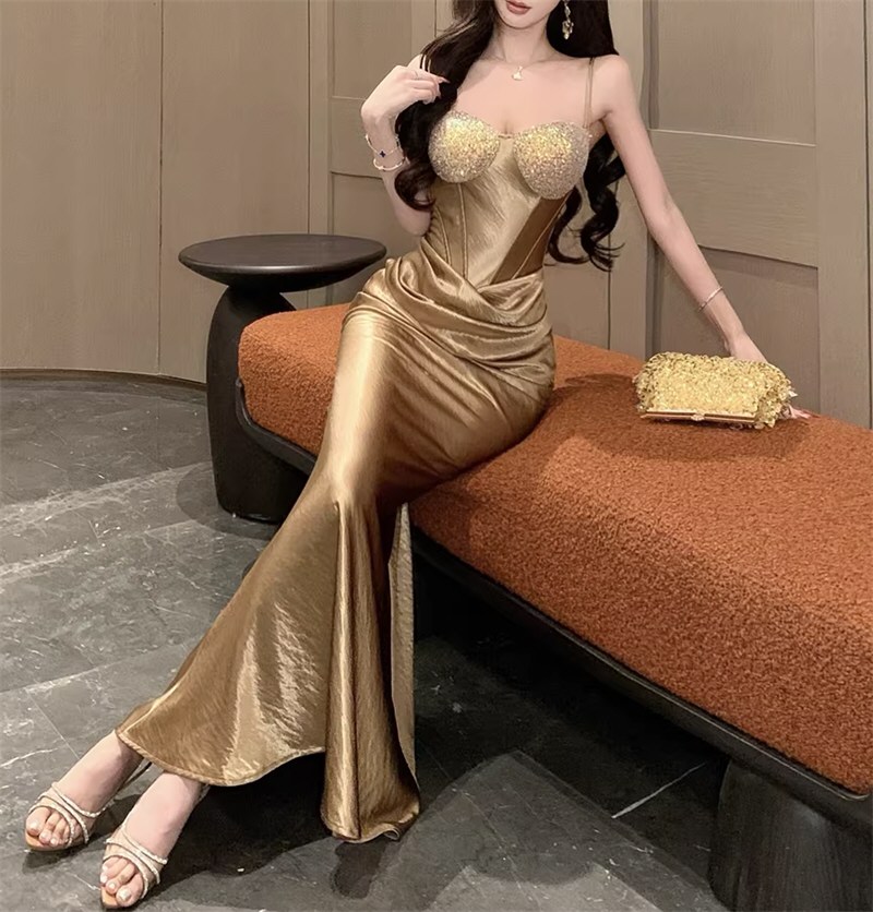 美貌网红性感连衣裙原图