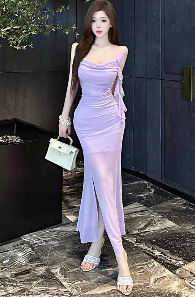 绝色嫩模性感连衣裙图集