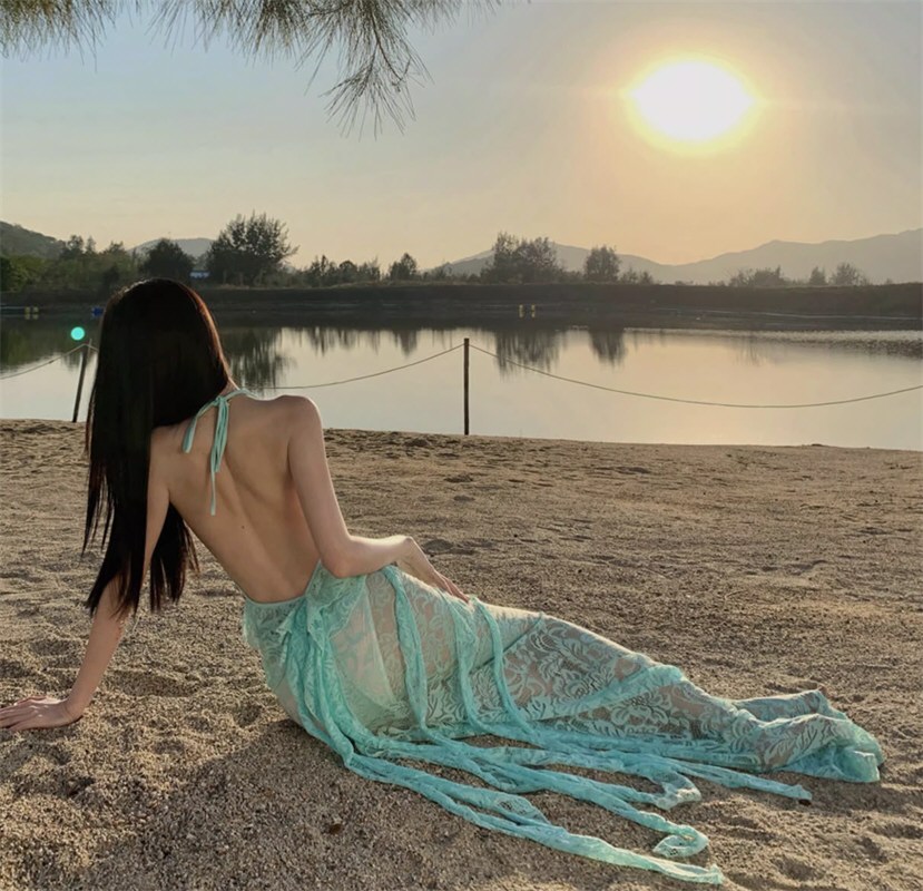 清纯美人性感连衣裙相册