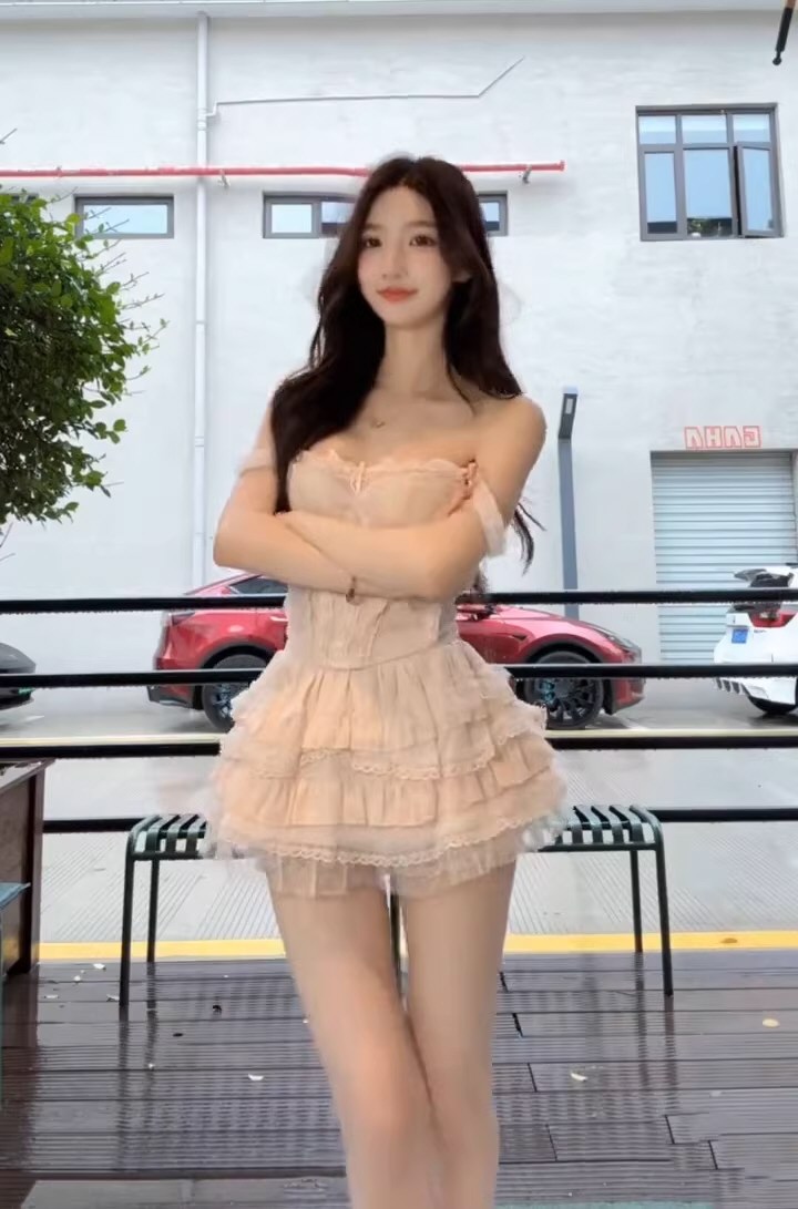 绝色软妹性感连衣裙图集