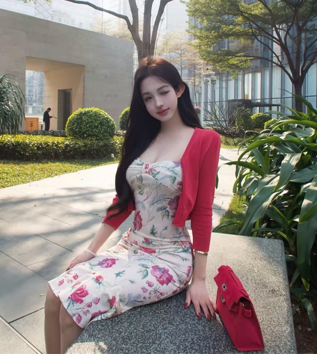 靓丽美女性感连衣裙图集