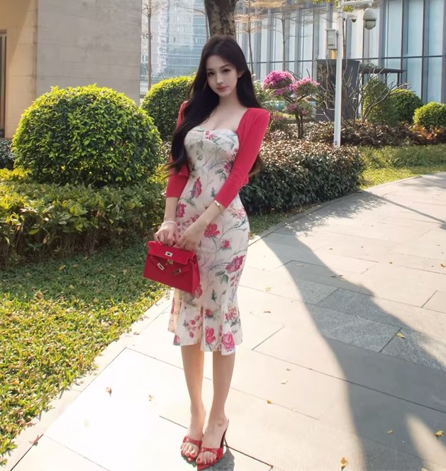 靓丽美女性感连衣裙图集