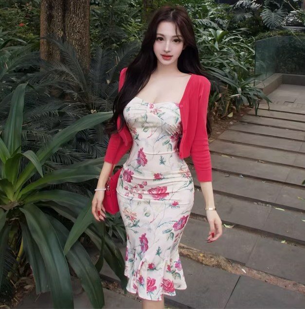 靓丽美女性感连衣裙图集