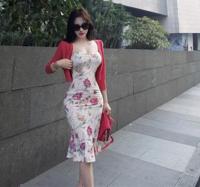 靓丽美女性感连衣裙图集