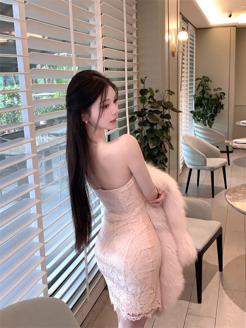 靓丽淘女郎性感连衣裙原图福利