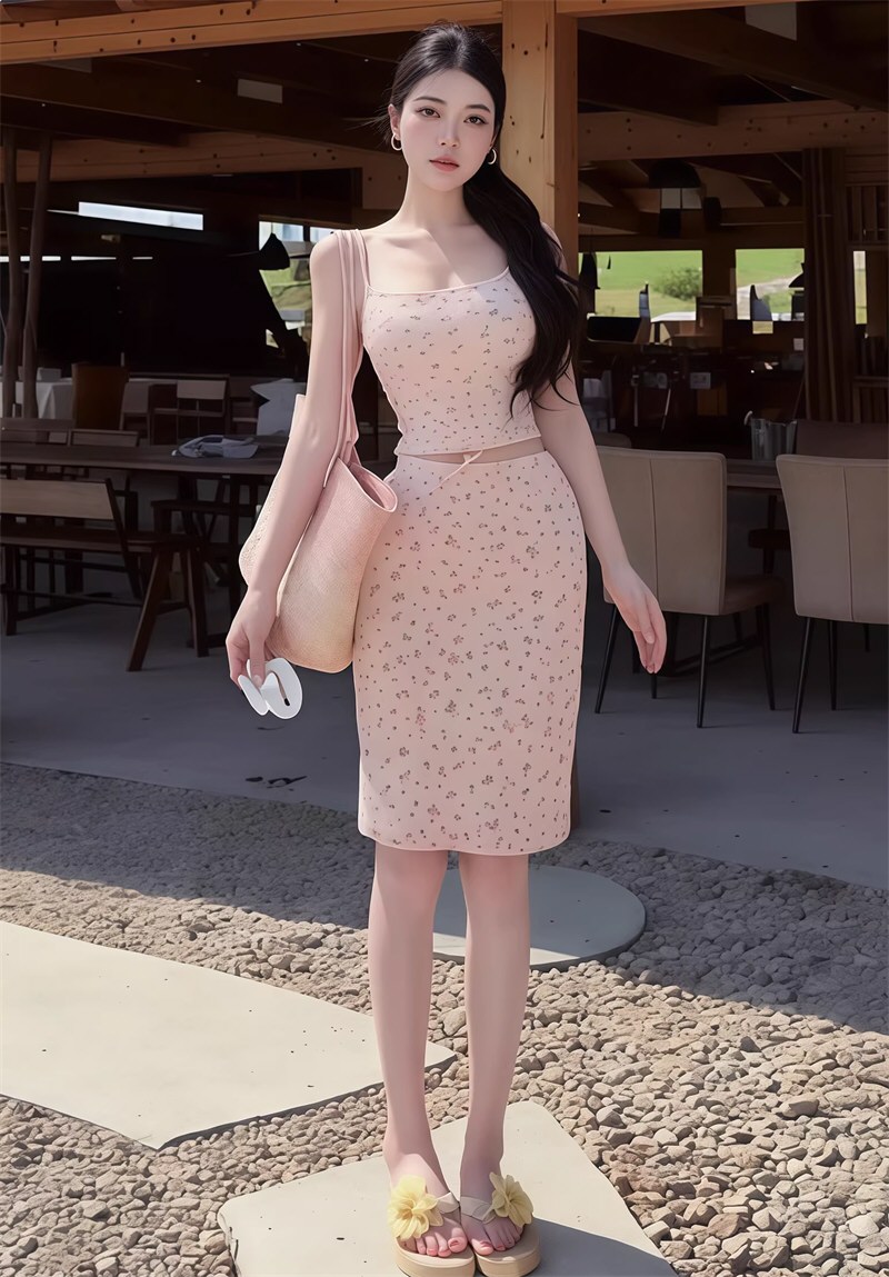 白嫩尤物性感连衣裙相册