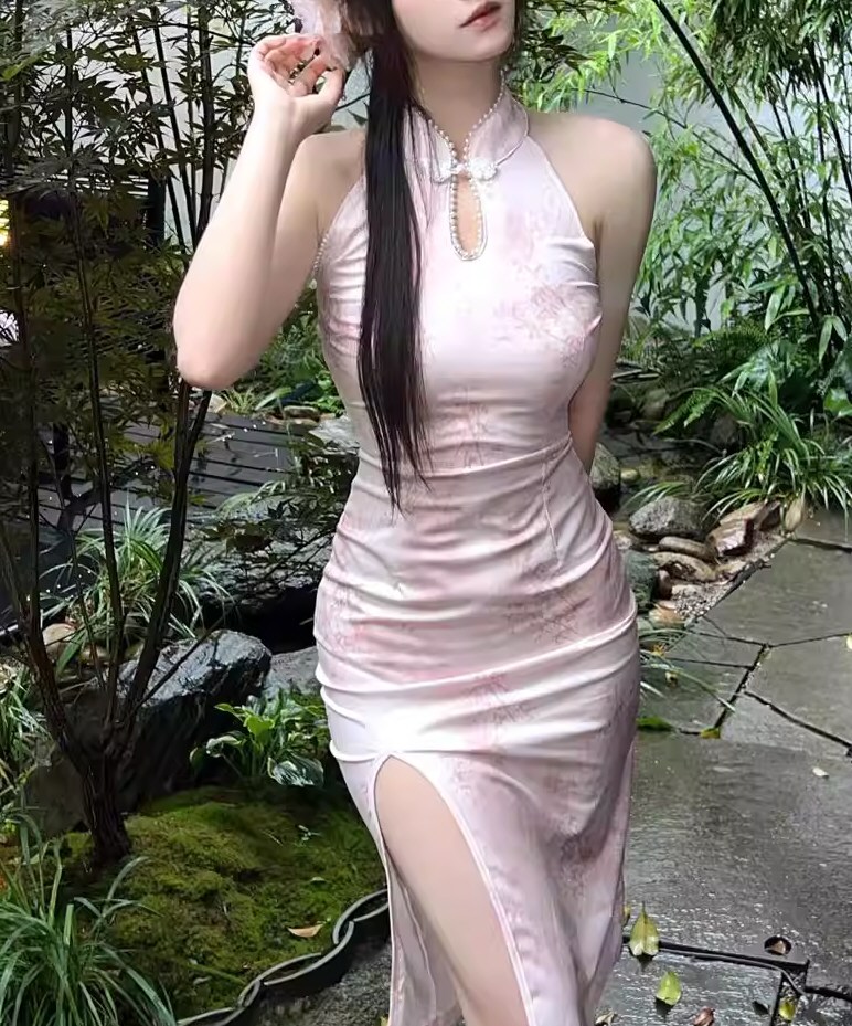 美貌网红性感连衣裙精选套图