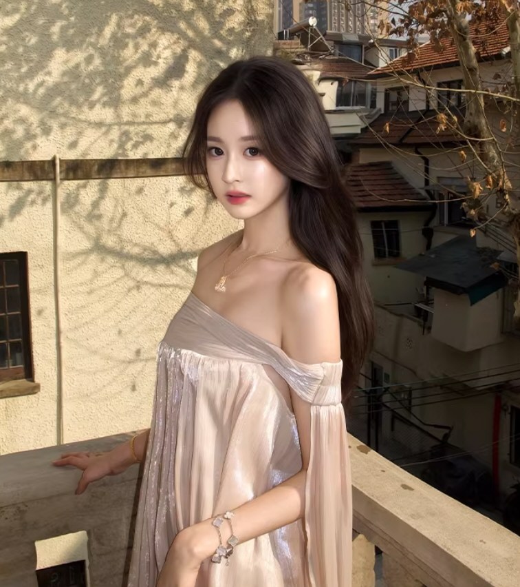 美貌网红性感连衣裙精选套图