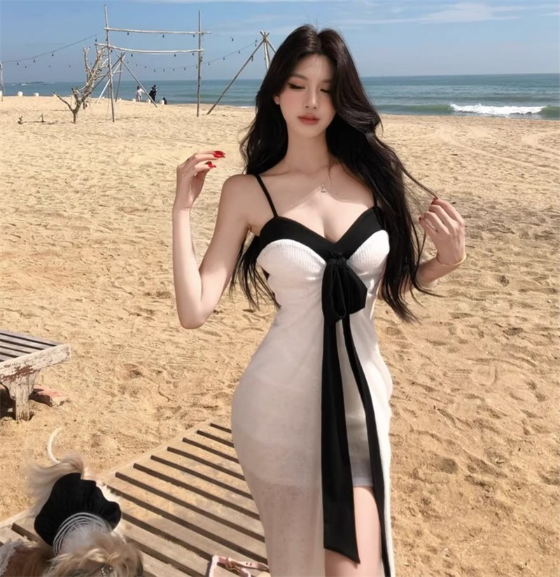 妩媚网红性感连衣裙私拍套图