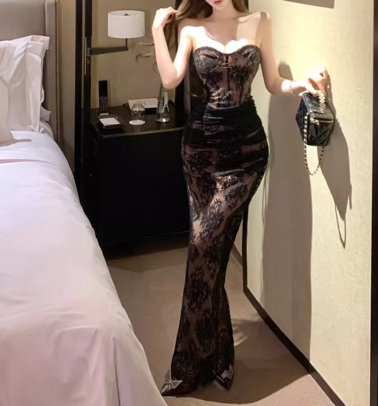 妩媚尤物性感连衣裙图集