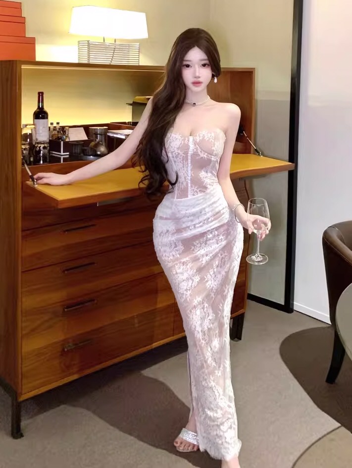 妩媚尤物性感连衣裙图集